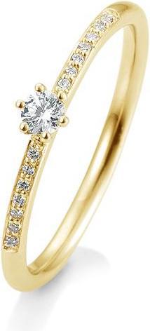 Produktbild Breuning Verlobungsring Pavé (54, 750/18 K Gold)
