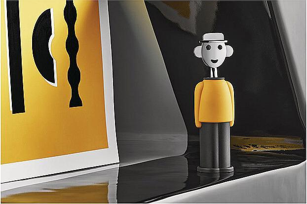 Actual product image Alessi Corkscrew Alessandro M. yellow-black (Corkscrew)