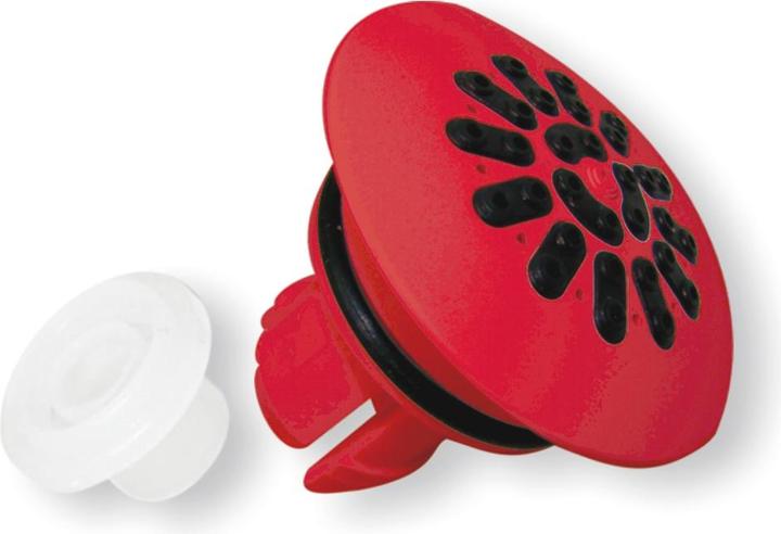 aquaclic Softspray-Aufsatz zur Clima-Brause, rot