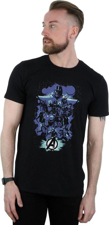 Produktbild Avengers Endgame Space Sketch TShirt (3XL)