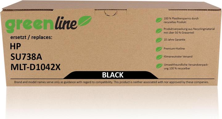 Produktbild Inkadoo Toner greenline ersetzt HP SU 738 A / MLT-D1042X XXL Toner, schwarz Schwarz (BK)