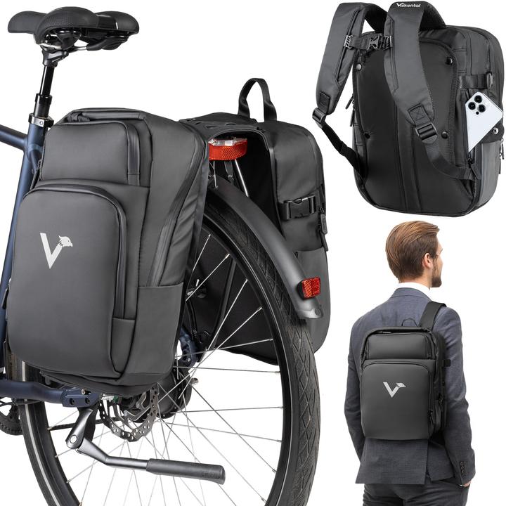Valkental ValkBusiness (22 l, Gepäckträgertasche)