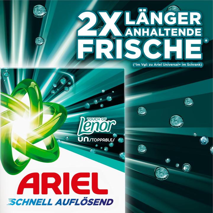 Produktbild Ariel Unstoppables (100 Waschgänge, Waschpulver)
