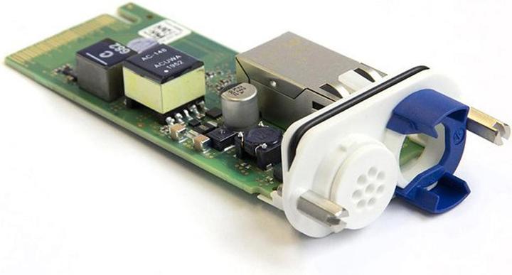 Produktbild Mobotix S74 RJ45 Netzwerk Einschubplatin mit 12/24 VDC Stromversorgung (Netzwerk Videorecorder (NVR))