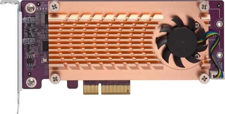 Actual product image QNAP DUAL M.2 22110/2280 SATA SSD