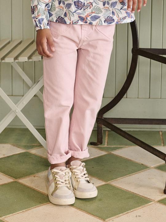 Actual product image Vertbaudet Mädchen Paperbag-Hose mit Herztaschen (158)