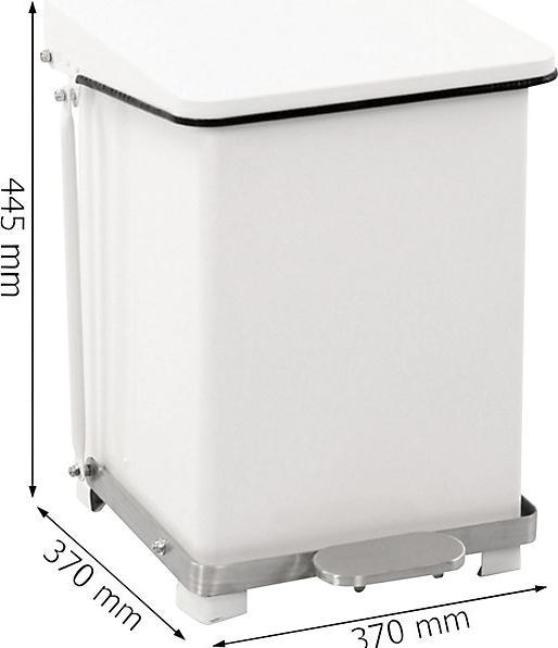Actual product image kaiserkraft Industrial pedal bin (27 l)