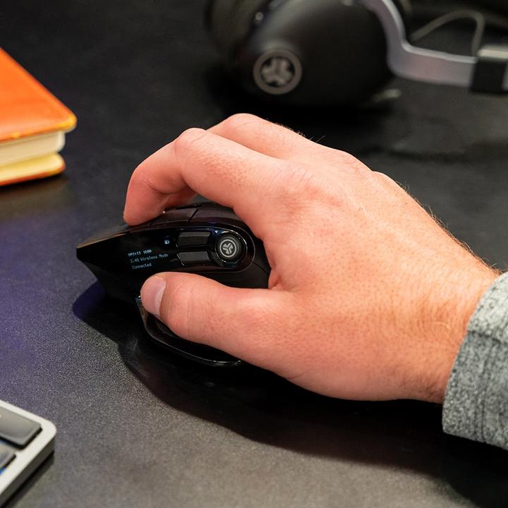 Actual product image JLab Audio Epic Ergonomic Muis Right Handed - Draadloos - Bluetooth - USB (Wireless)