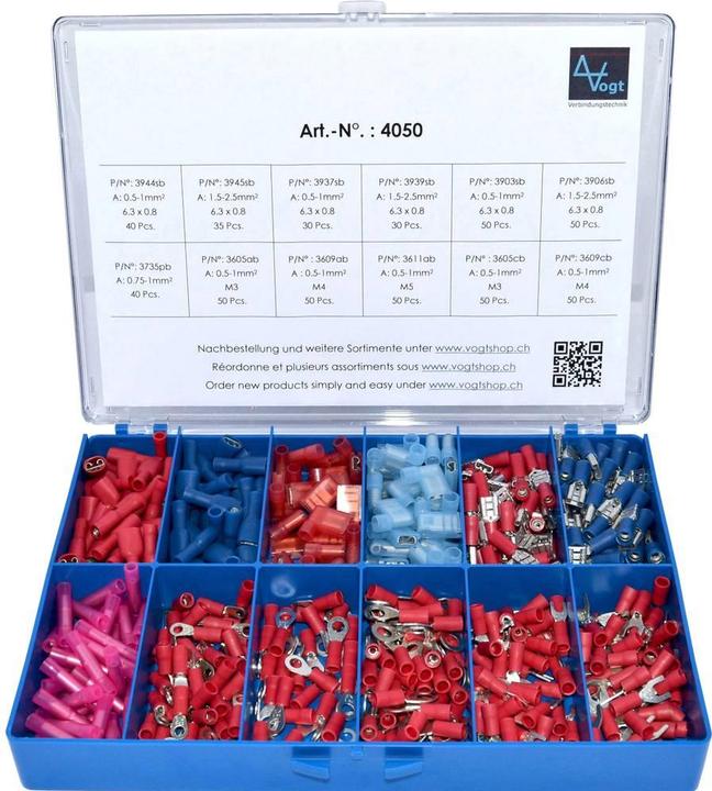 Produktbild Vogt Verbindungstechnik Quetschverbinder Sortiment