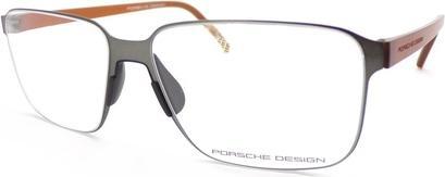Immagine prodotto Porsche Design Montatura per occhiali 57mm Grigio opaco/Marrone opaco P8313 C