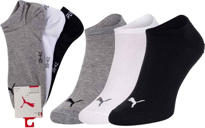 Produktbild Puma Unisex Sneaker Plain 3p (3er Pack, 39 - 42)