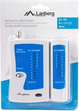 Produktbild Lanberg NT-0401 Netzwerkkabel-Tester UTP/STP-Kabeltester