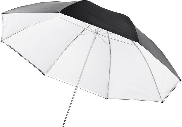 Produktbild Walimex 2in1 Reflex- Durchlichtschirm weiss 109 (Schirmreflektor, 109 cm)