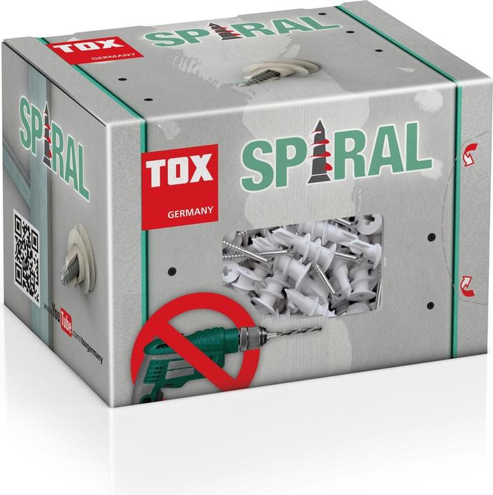 Image du produit Tox Ancrage pour plaque de plâtre 32 S, vis incluse, 4 pièces (4 pcs)