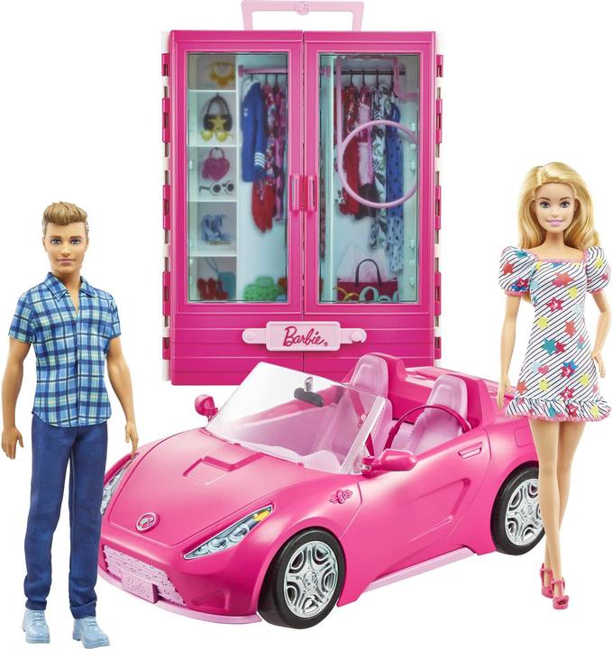 Produktbild Barbie Kleiderschrank + umwandelbares Geschenkset