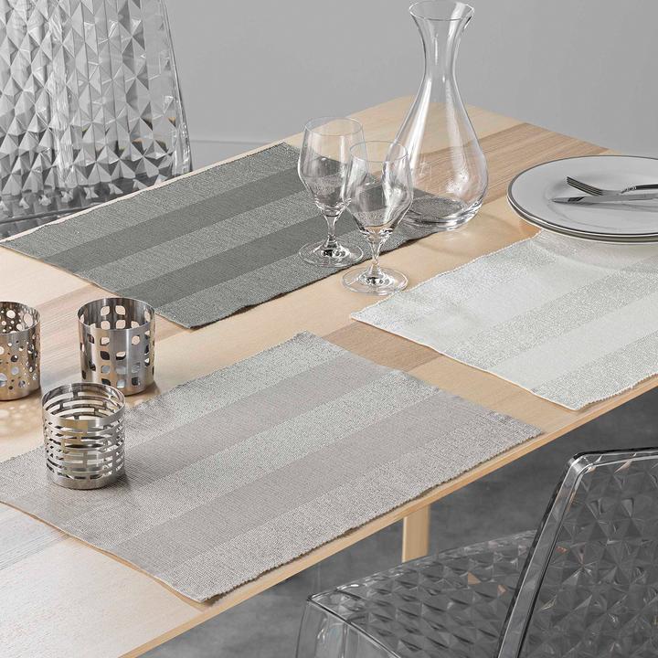 Image du produit Casativo Set de table 2 pièces, en coton et métal (2 x, 33 x 48 cm)