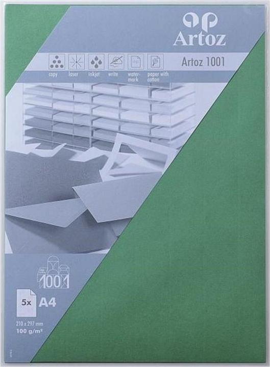 Image du produit Artoz 1001 A4 100g vert sapin (100 g/m², 5 x)