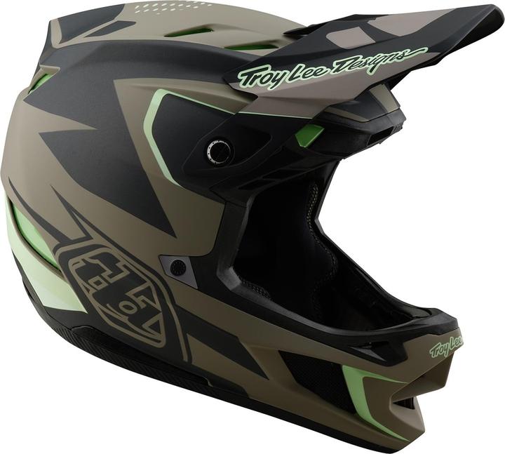 Image du produit Troy Lee Designs D4 Composite MIPS Helm, Optic, timber, M | 57-58cm
