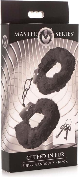 Image du produit Master Series Cuffed in Fur Furry Handcuffs (en fourrure)