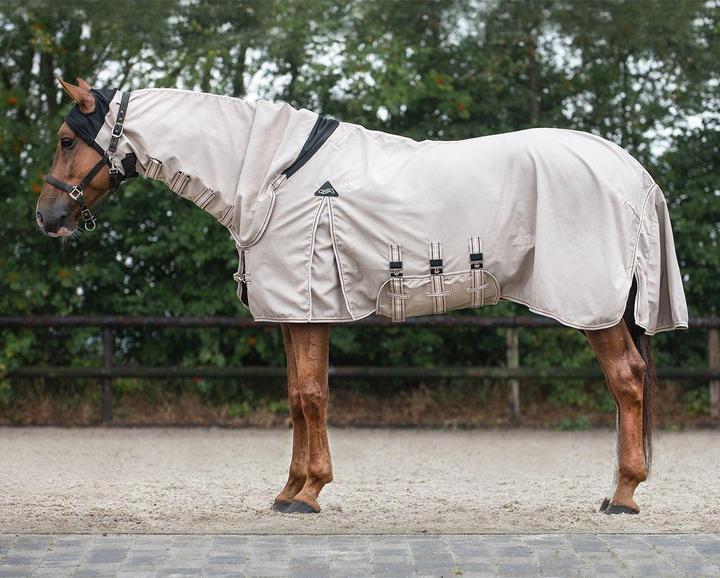 Immagine prodotto Qhp Coperta anti-eczema con protezione da raggi UV per cavalli (115 cm)
