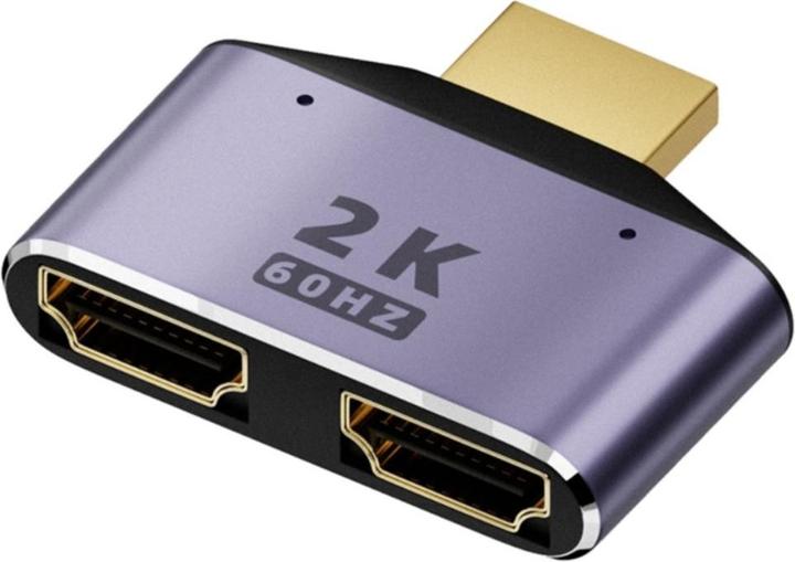 Image du produit Apfelkiste 2-in-1 HDMI Adapter Splitter Switch Konverter 1x Input / 2 x Output