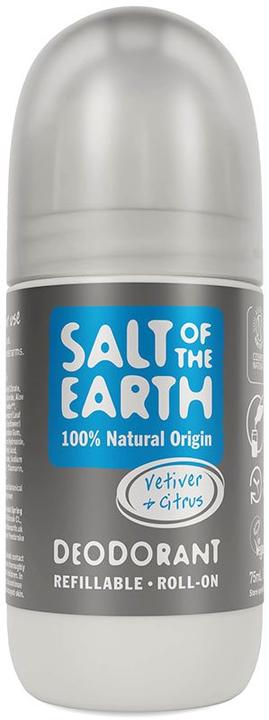 Salt Of The Earth Deo Vetiver&Citrus Roll-on (Roll-on, 75 ml)