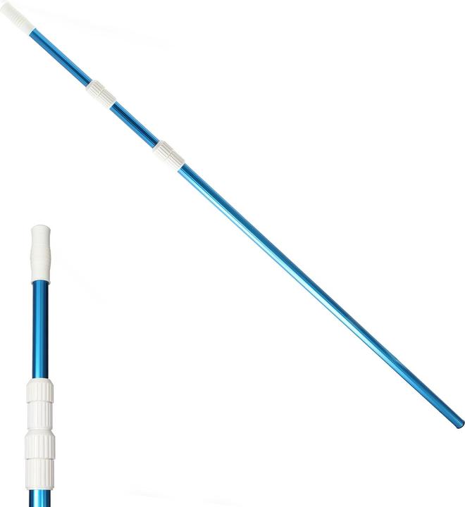 Produktbild Wiltec Teleskopstange 360cm Bodensauger Teleskopstiel Poolreiniger Poolstange