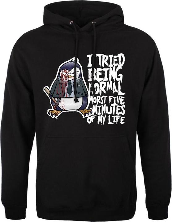 Produktbild Psycho Penguin I Tried Being Normal Kapuzenpullover (XXL)