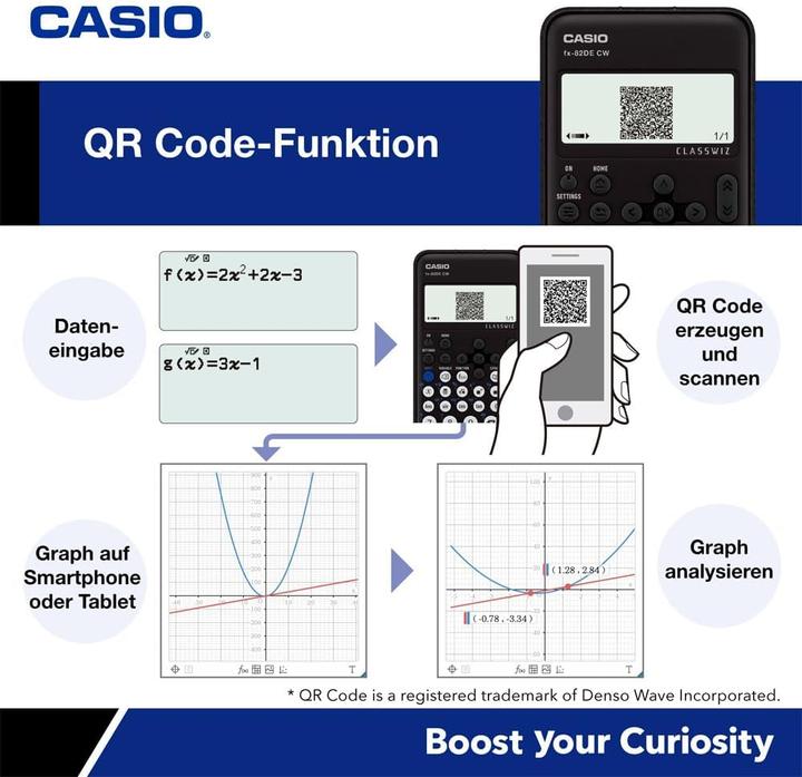 Produktbild Casio FX-810DE CW (Batterien)
