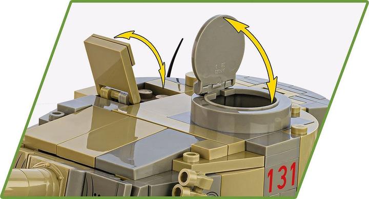 Actual product image Cobi Panzer VI Tiger I no 131 The Tank Museum