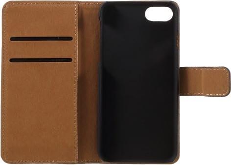 Immagine prodotto Ueli Express iPhone SE / 8 / 7 custodia a libro Custodia in vera pelle con slot per carte di credito nero (Apple iPhone 7, Apple iPhone 8, Apple iPhone SE (seconda generazione), Apple iPhone SE (terza generazione))