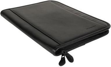Actual product image Soennecken DORTMUND writing case Dimensions: 34 x 27 x 2.5 cm (W x H x D) Material: cowhide Colour: black (A4, 1 x)