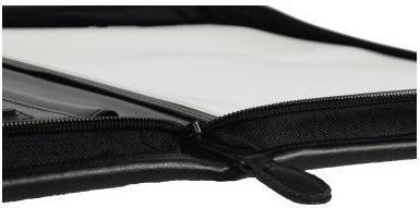 Actual product image Soennecken DORTMUND writing case Dimensions: 34 x 27 x 2.5 cm (W x H x D) Material: cowhide Colour: black (A4, 1 x)