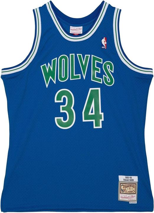 Mitchell & Ness trikot innesota tiberwolves dark swingan isaiah rider jr 1993/94 (M)