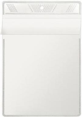 Actual product image Veloflex Viewing pocket Use for paper format: DIN A6 Material: Polypropylene (A6, 1 x)
