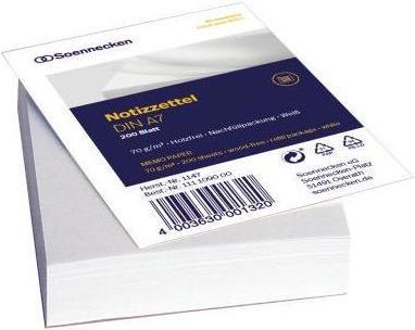 Actual product image Soennecken Note box insert Paper size: DIN A6 Grammage: 70 g/m² (70 g/m², A6)