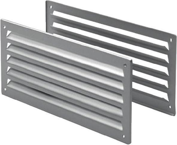 HP Autozubehör Badezimmerlüftung 9070 L Länge 333 mm Breite 157 mm Aluminium Ecken gerade