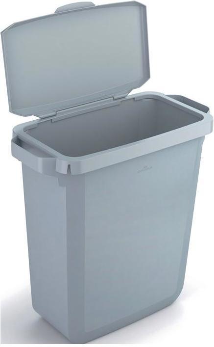 Actual product image Durable Hinged lid PP grey W510xD285mm suitable for waste bin 60 l food-safe (60 l)
