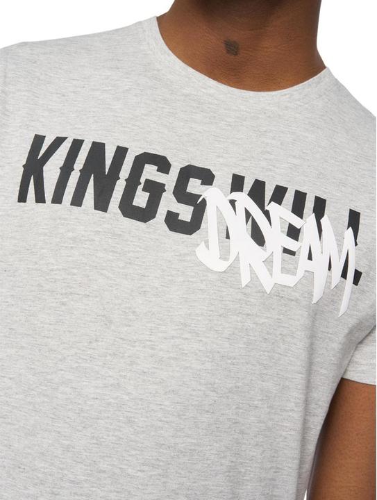 Actual product image Kings Will Dream Mens Tagged Back Print T-Shirt (XL)