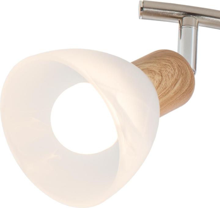 Produktbild Nino Leuchten Spot 3-flammig Eiche Hell Daytona (430 lm, E14)