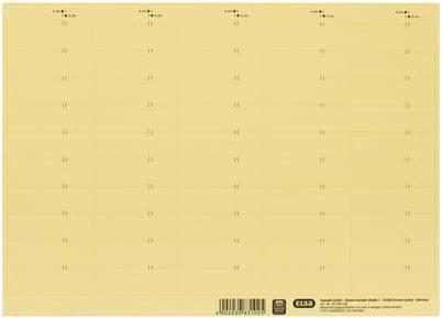 Actual product image Elba Vertic label 58x18mm