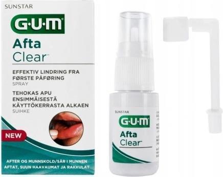 Image du produit GUM SUNSTAR AftaClear Spray (15 ml, Vaporisateur buccal)