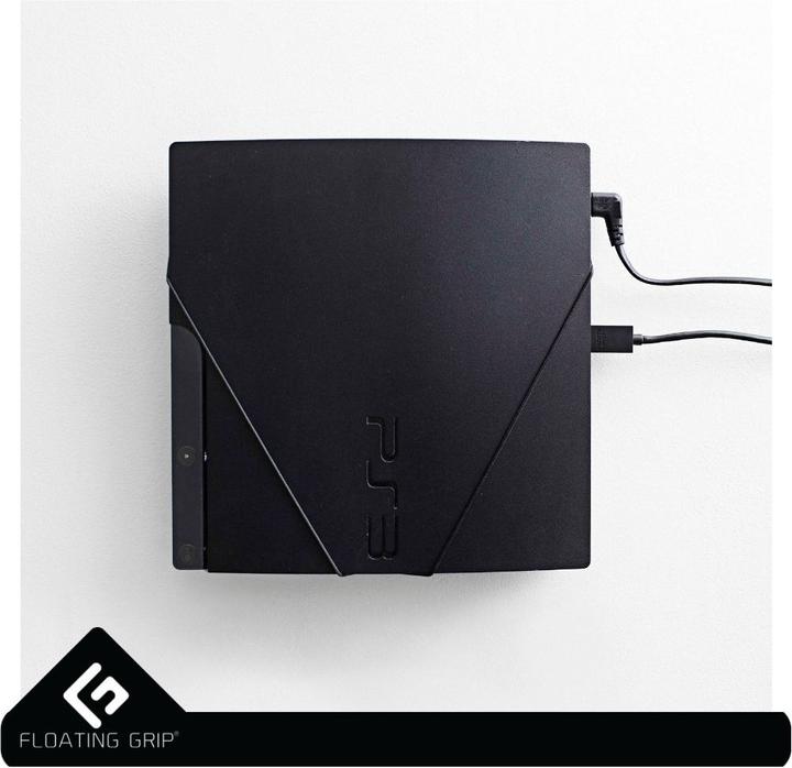 Immagine prodotto Floating Grip Supporto da parete per PS3 Slim di, Nero (PS3)
