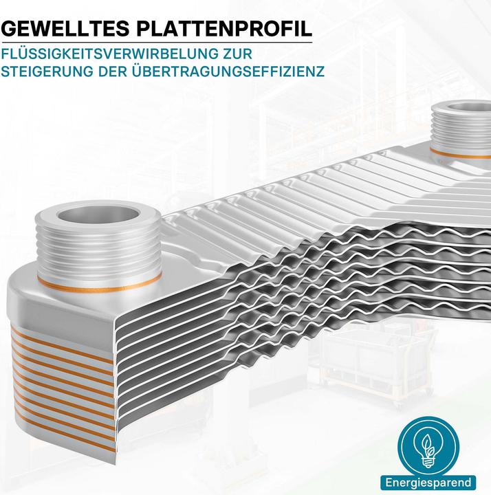 Actual product image Wiltec Wärmetauscher