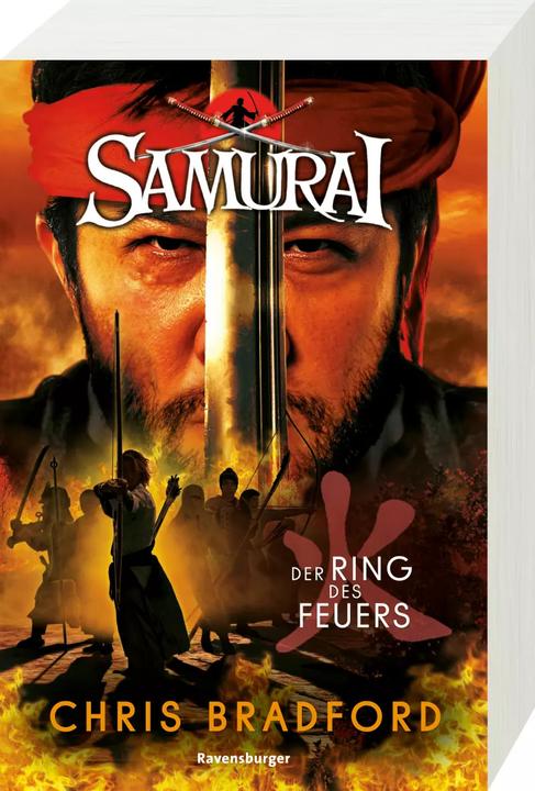 Actual product image Ravensburger Samurai, Band 6: Der Ring des Feuers (German, Chris Bradford, 2021)