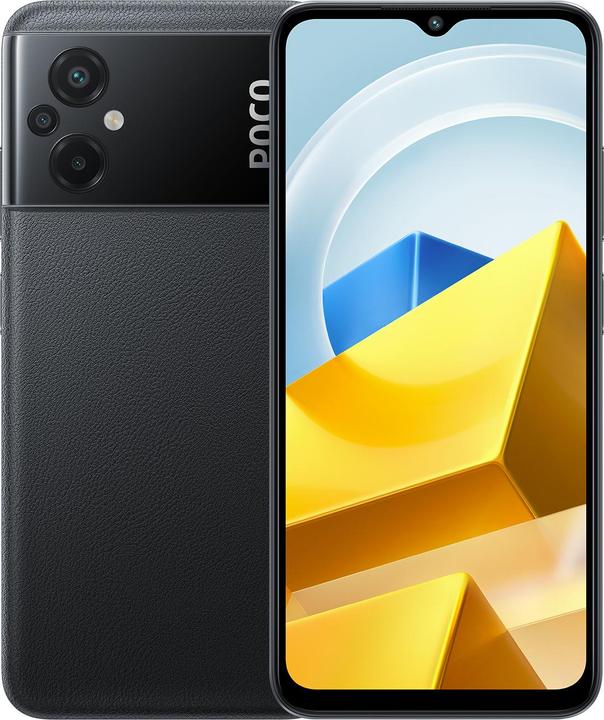 Xiaomi Poco M5 (128 GB, Schwarz, 6.58", Dual SIM, 50 Mpx, 4G)