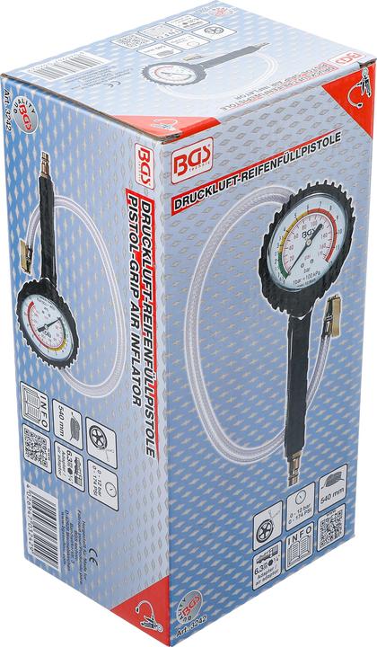 Image du produit BGS Pistolet pneumatique de gonflage de pneus