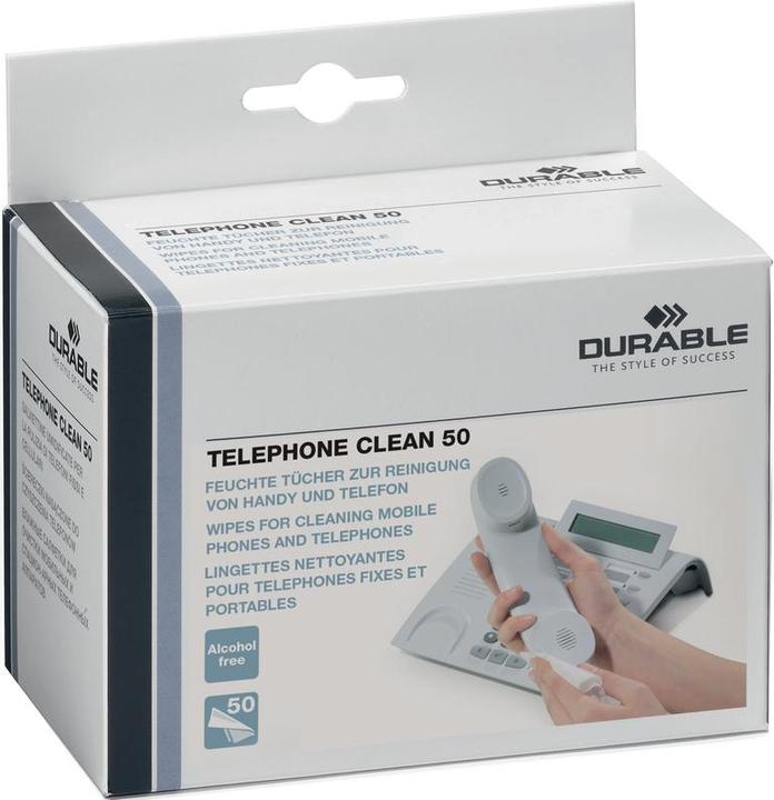 Immagine prodotto Durable Telefono pulito 50 578502 Panni di pulizia 50 pezzi (50 x)