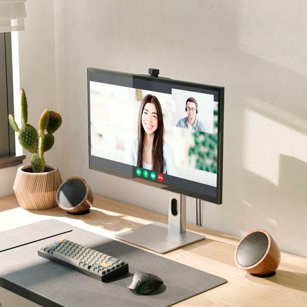 Actual product image Alogic Clarity Pro +Webcam and PD USB C (3840 x 2160 Pixels, 27")