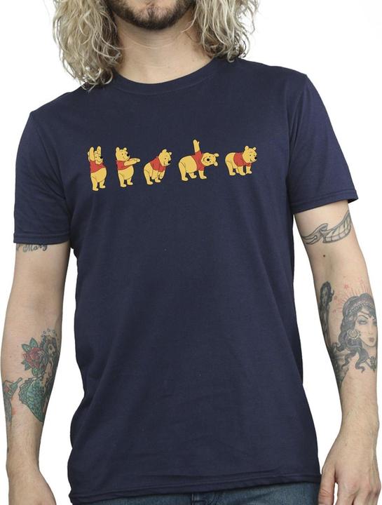 Immagine prodotto Disney Winnie The Pooh Stretching Maglietta Uomo (4XL)